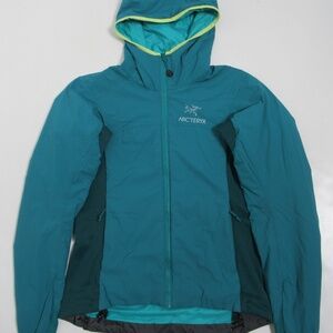 Arc'teryx Women's Atom Hoody Jacket Teal Green 10858-67009-11/13 Size S